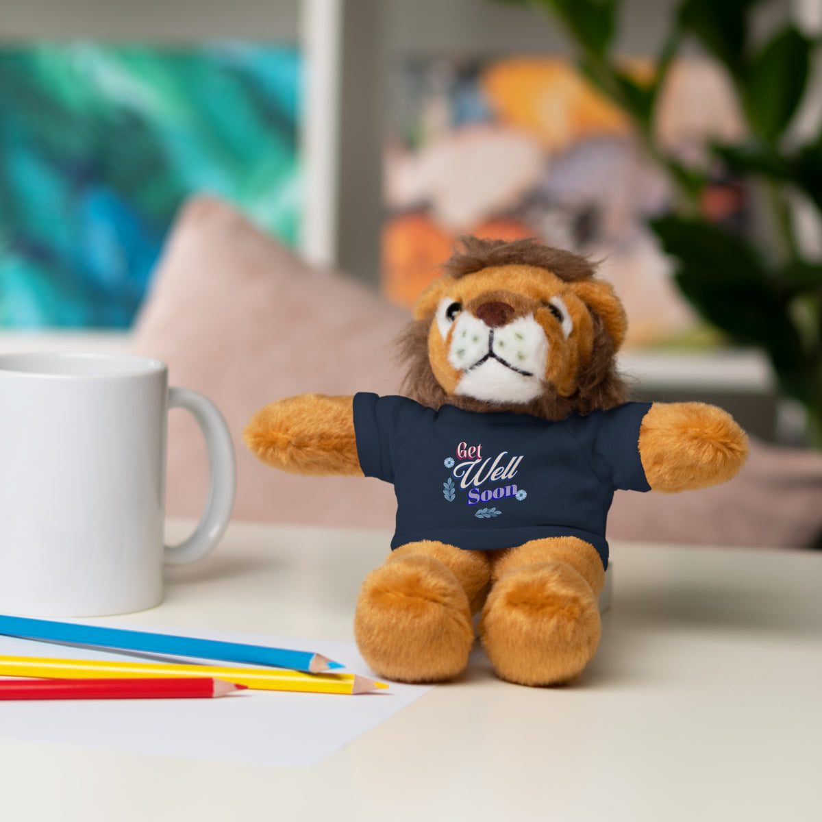Get Well Soon -  Stuffed Animals with Tee