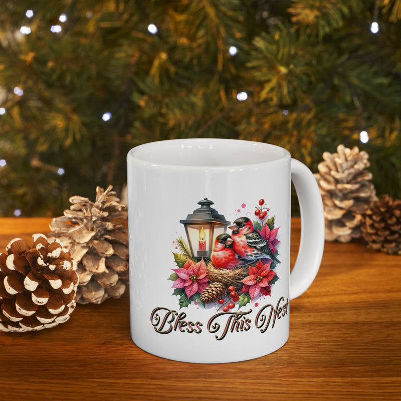 Bless This Nest Coffee Mug