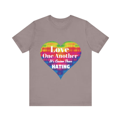 "Love Each Other..." Unisex Jersey Short Sleeve Tee