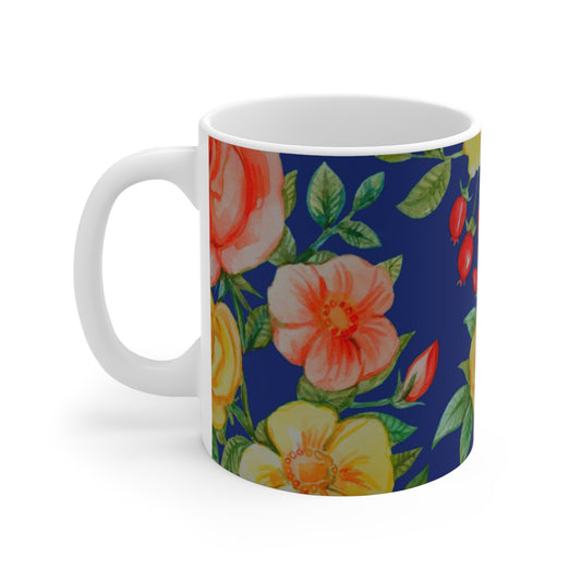 Floral 11oz Mug