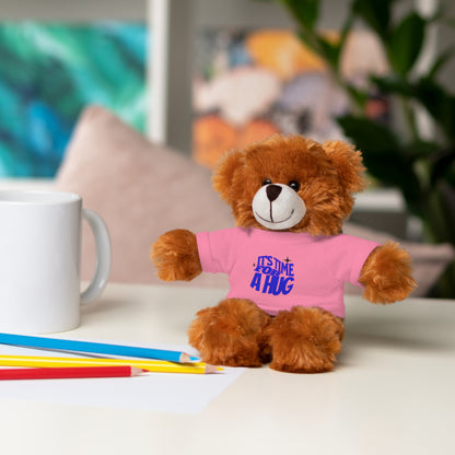 It's Time For A Hug - Sympathy Stuffed Animals with Tee