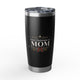 First Christmas as Mom 20oz Skinny Tumbler | New Mom Christmas Gift