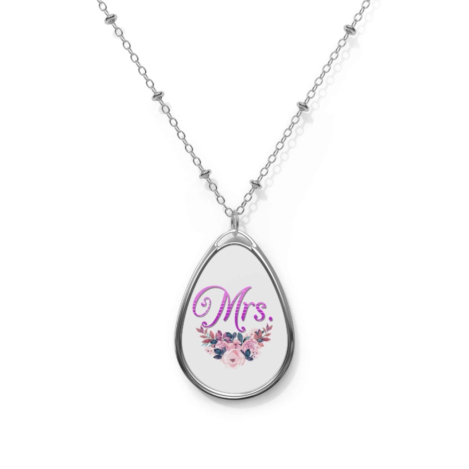 Mrs. Oval Necklace