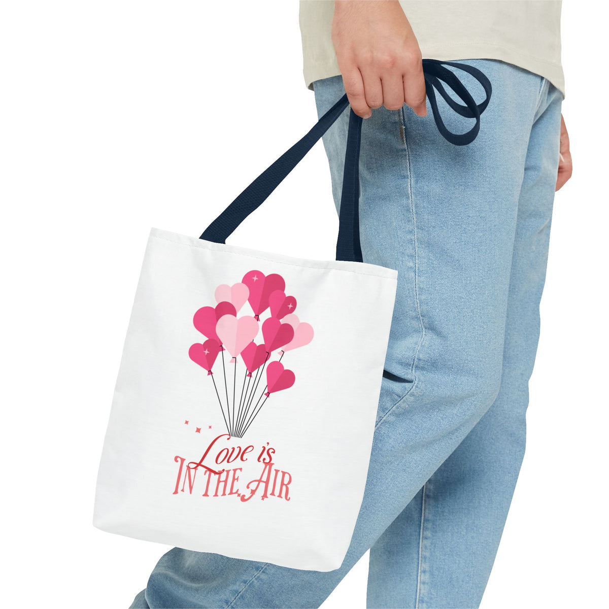 Love is In the Air - Romantic Tote Bag