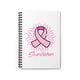 Breast Cancer Survivor Notebook — Pink Ribbon Awareness Journal