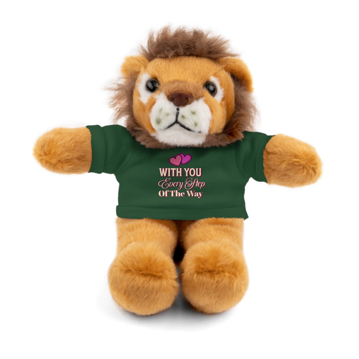 With You Every Step of the Way - Sympathy Stuffed Animals with Tee