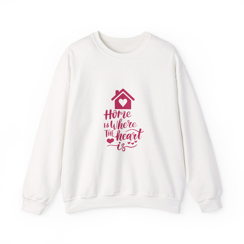 Home Is Where The Heart Is Sweatshirt - Housewarming Gift for New Home