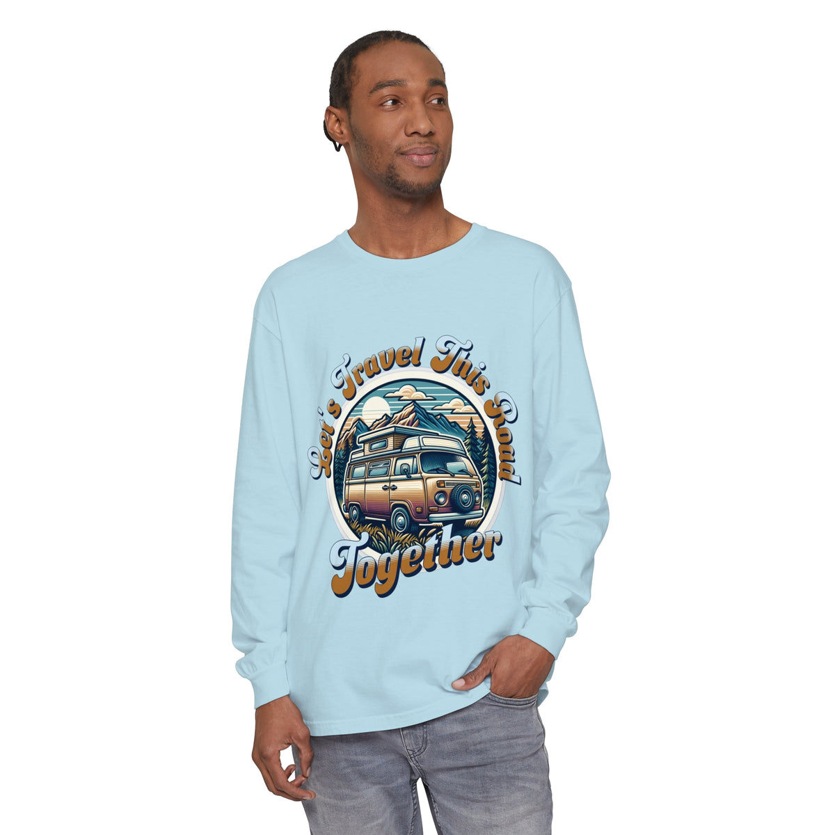 Let's Travel This Road Together - Romantic Long Sleeve T-Shirt