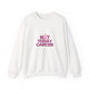 Not Today Cancer Sweatshirt — Pink Ribbon Breast Cancer Awareness Crewneck