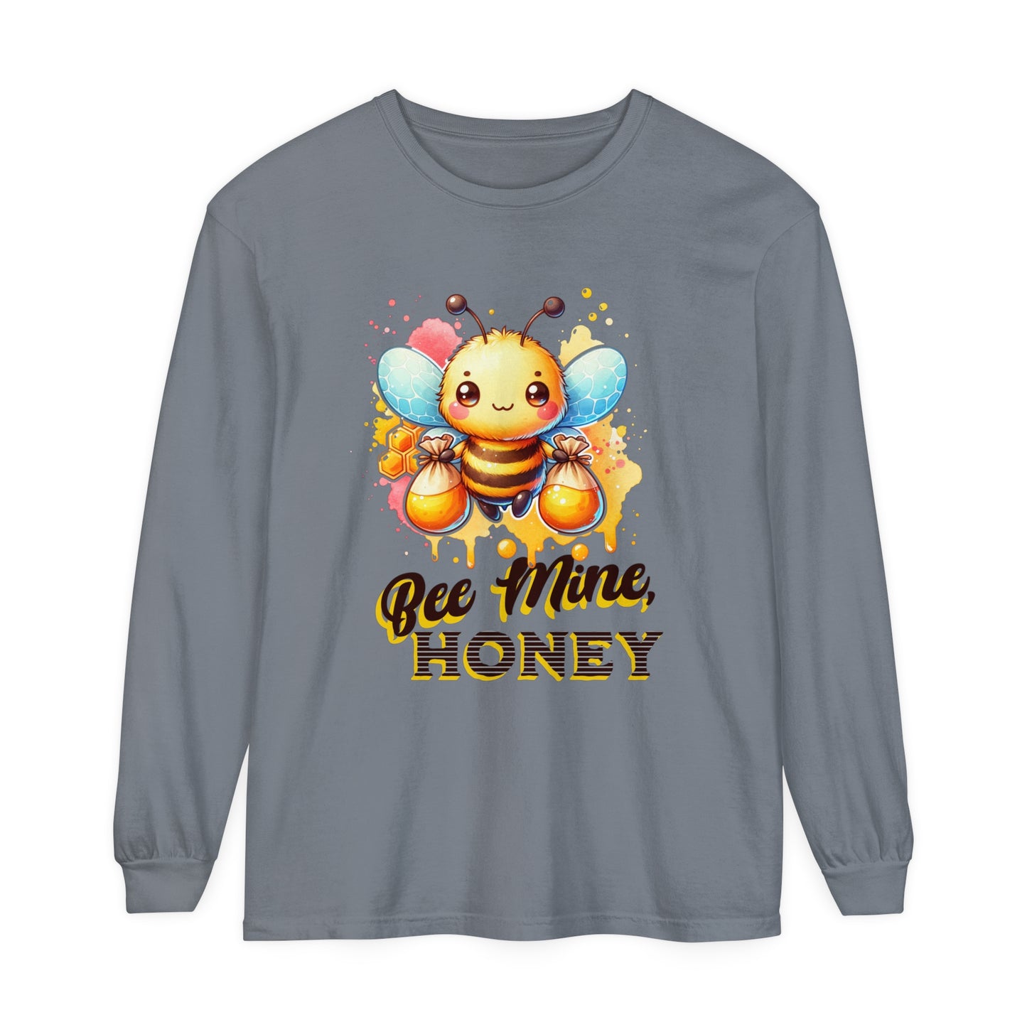 Bee Mine, Honey - Romantic Long Sleeve T-Shirt