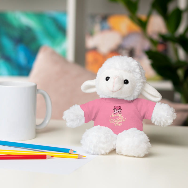 Sending My Warmest Hugs - Sympathy Stuffed Animals with Tee