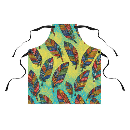 Boho Feathers Apron (AOP)
