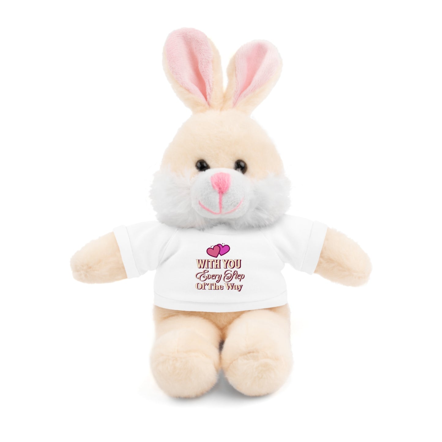 With You Every Step of the Way - Sympathy Stuffed Animals with Tee