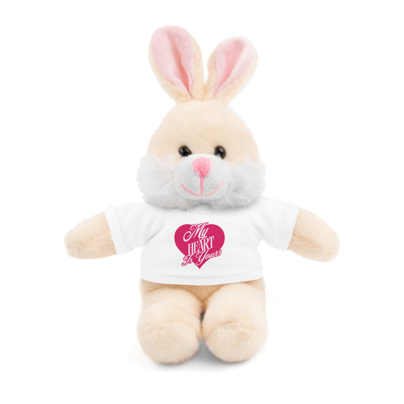 My Heart is Yours - Romantic Stuffed Animals with Tee