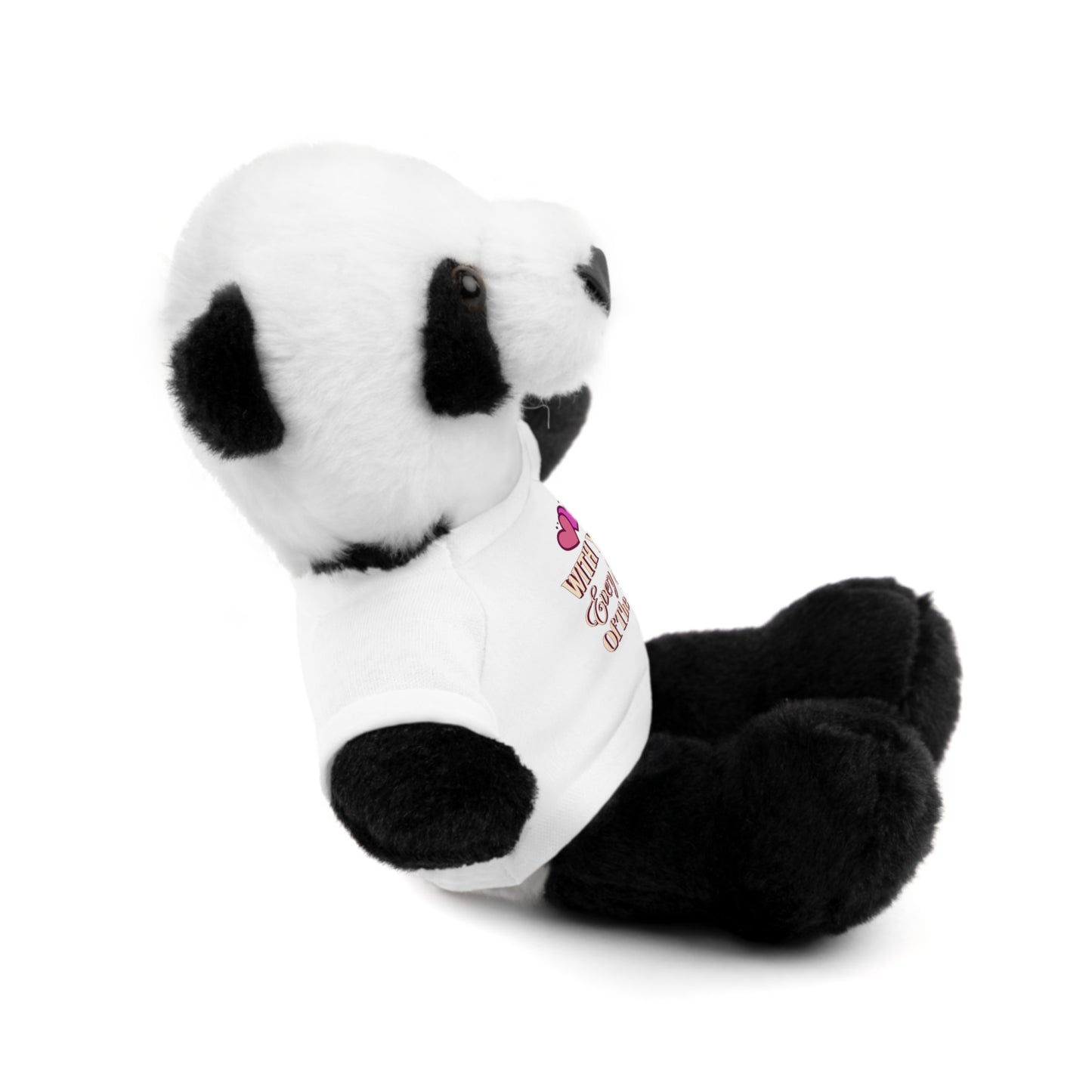 With You Every Step of the Way - Sympathy Stuffed Animals with Tee