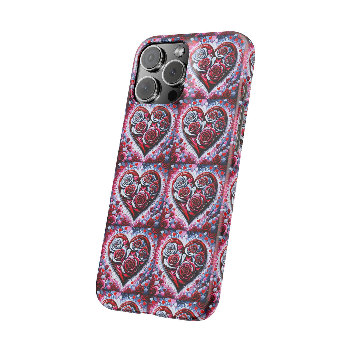 Rose Heart - Slim Phone Case