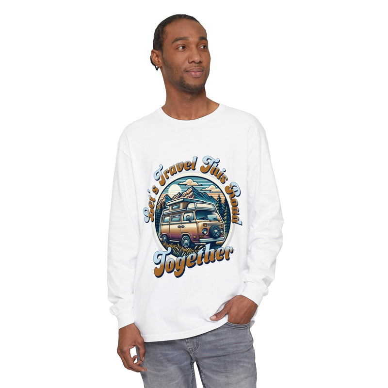 Let's Travel This Road Together - Romantic Long Sleeve T-Shirt