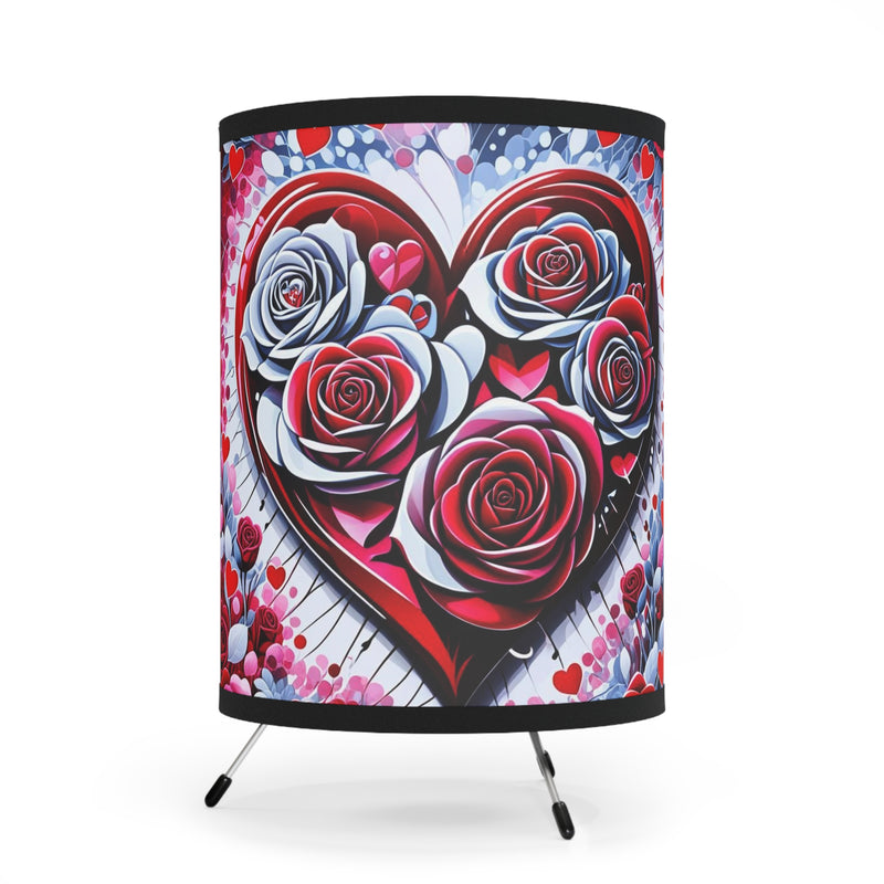 Rose Heart -Tripod Lamp