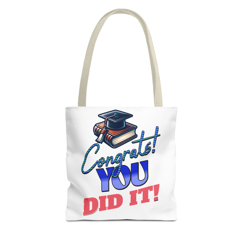 Congrats, You Did It - Graduation Tote Bag