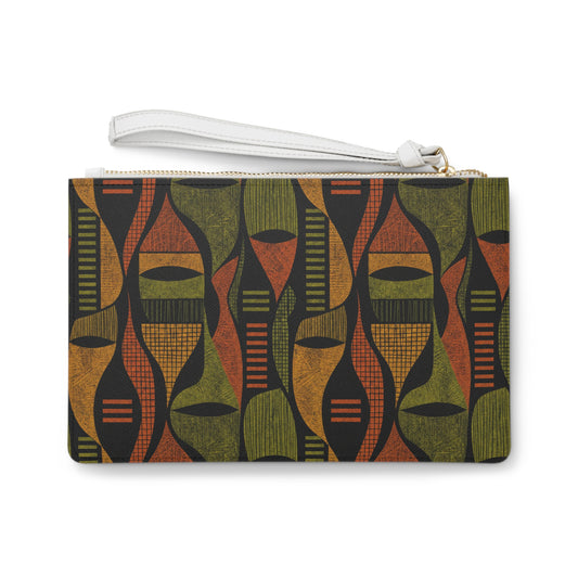 Abstract Shapes Clutch