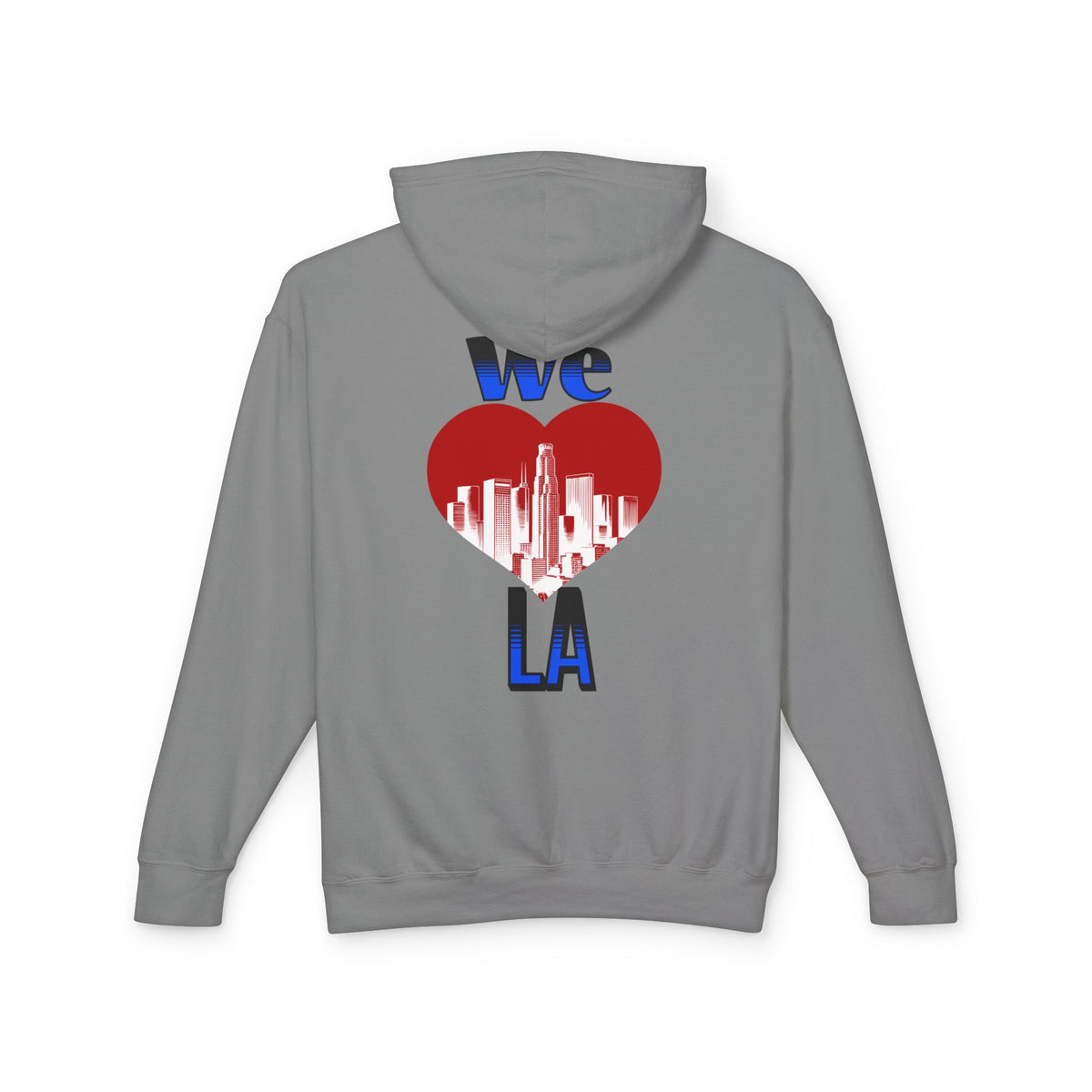 We Love LA Unisex Lightweight Hooded Sweatshirt