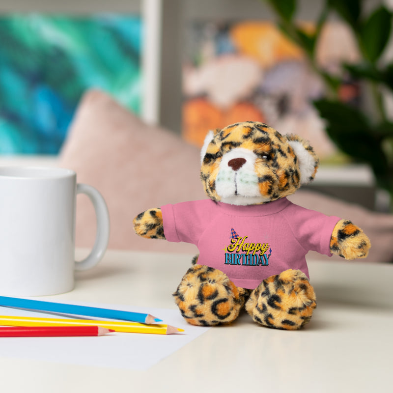 Happy Birthday -  Stuffed Animals with Tee