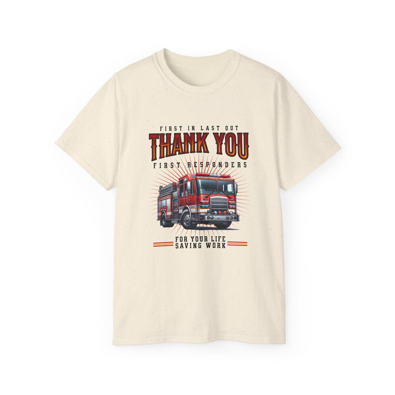 Thank You First Responders Unisex Ultra Cotton T-Shirt