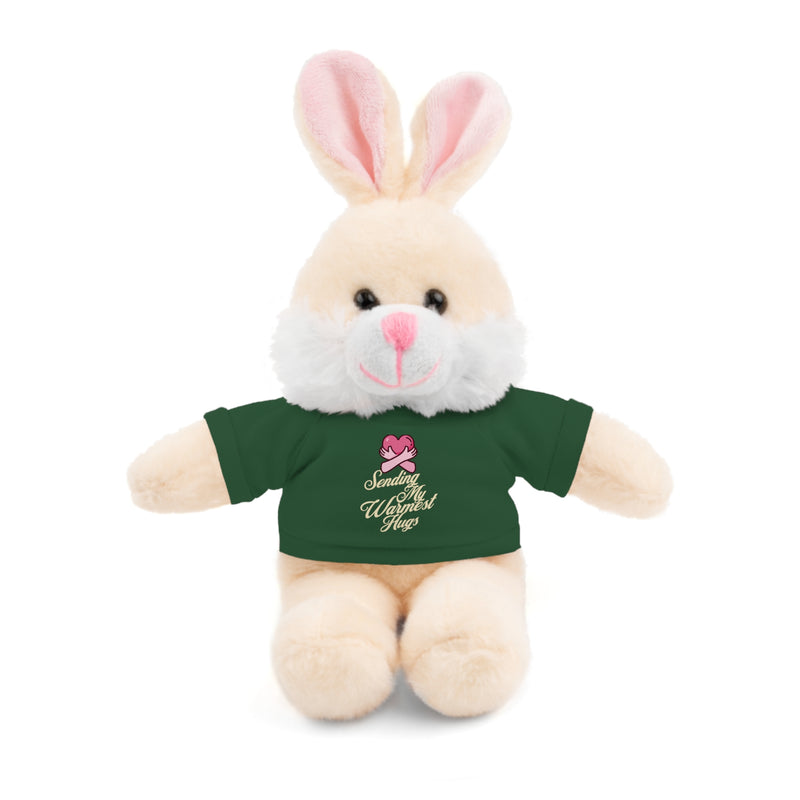 Sending My Warmest Hugs - Sympathy Stuffed Animals with Tee