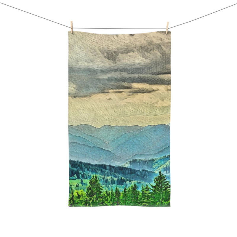 Forest Landscape Hand Towel