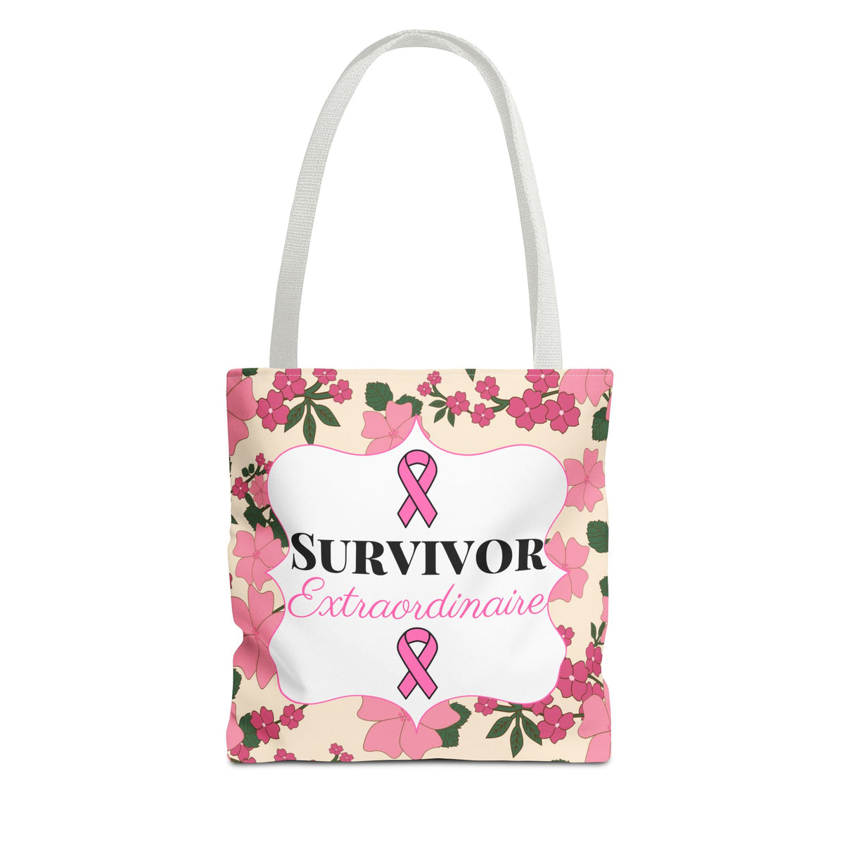 Survivor Extraordinaire - Breast Cancer Survivor Tote Bag
