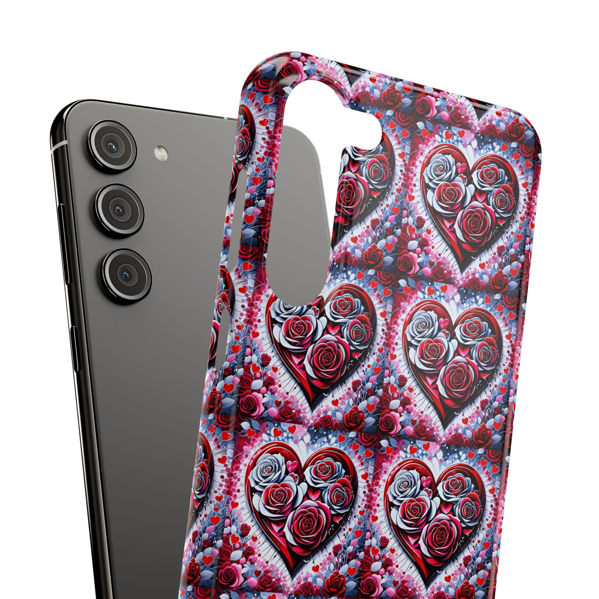 Rose Heart - Slim Phone Case