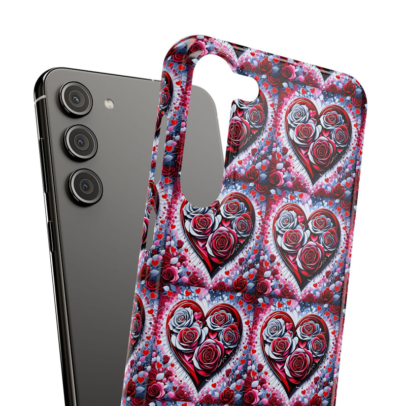 Rose Heart - Slim Phone Case
