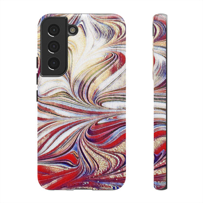 Abstract Acrylic Swirl Tough Cases