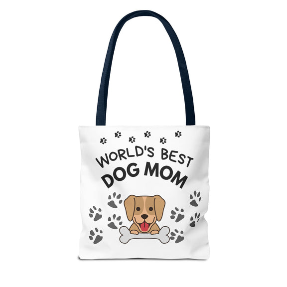 World's Best Dog Mom Tote Bag