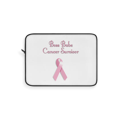 Boss Lady Cancer Survivor Laptop Sleeve