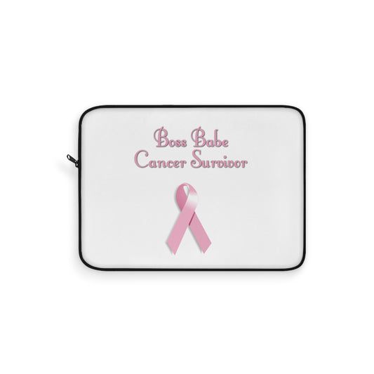 Boss Lady Cancer Survivor Laptop Sleeve