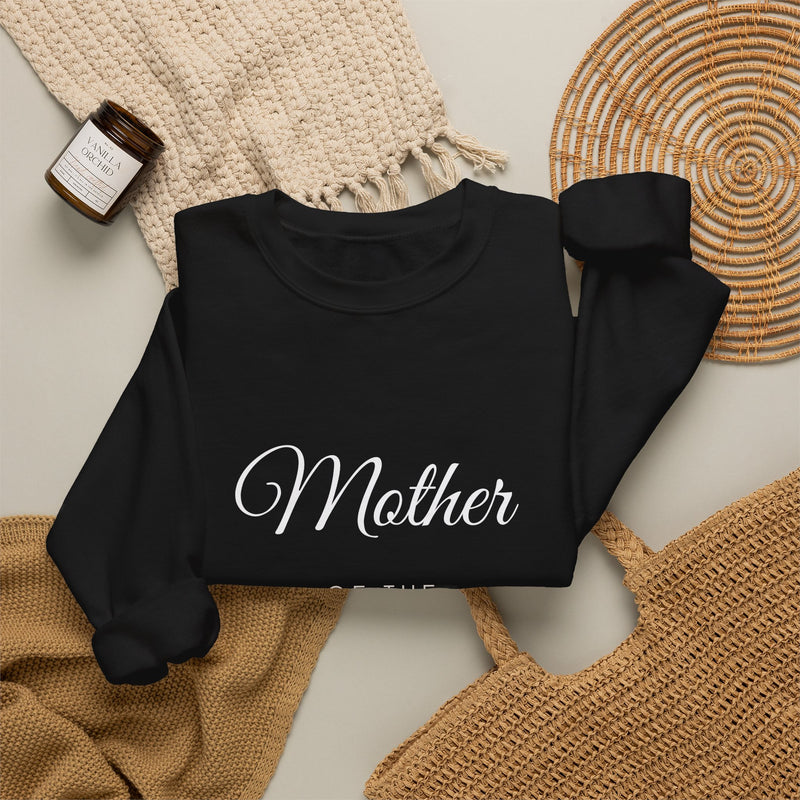 Mother of the Bride Crewneck Sweatshirt - Wedding Party Gift for Mom