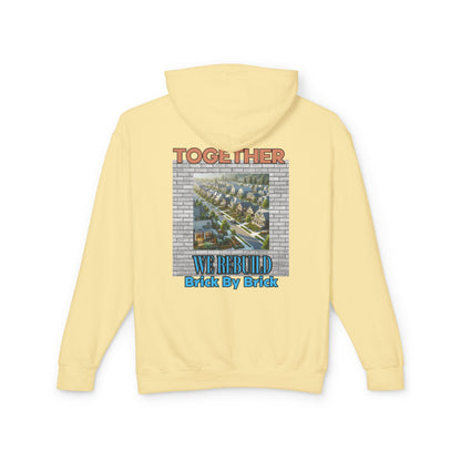 Together We Rebuild Unisex Lightweight Hooded Sweatshirt