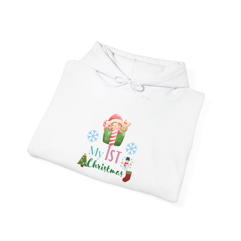 My 1st Christmas Hoodie - Baby's First Christmas Gift