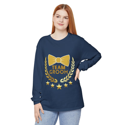 Team Groom - Wedding Long Sleeve T-Shirt