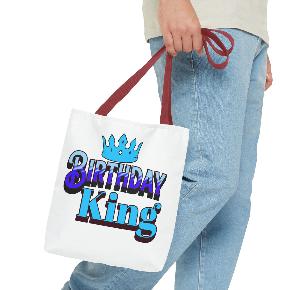 Birthday King Tote Bag