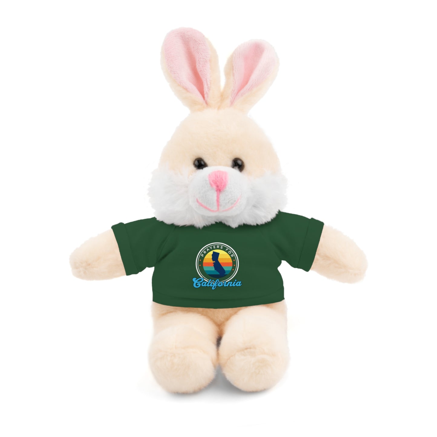 Prayers for California - Stuffed Animals with Tee