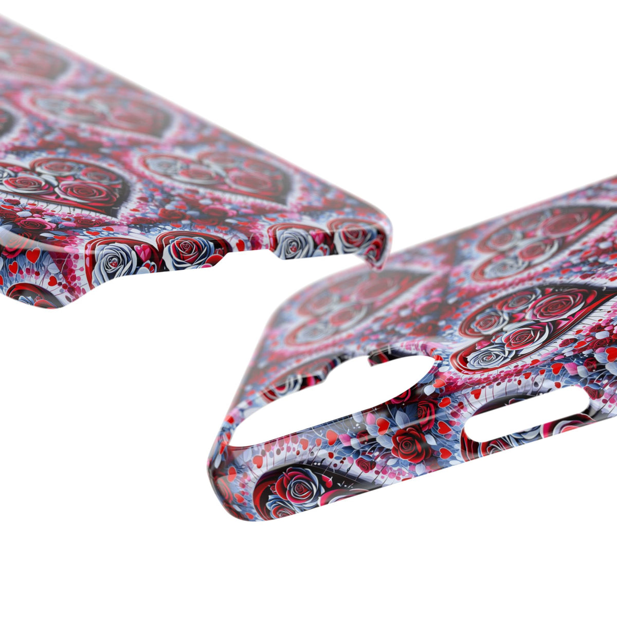 Rose Heart - Slim Phone Case