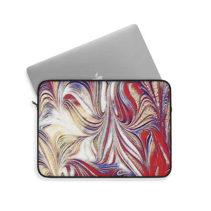 Abstract Acrylic Swirl Laptop Sleeve