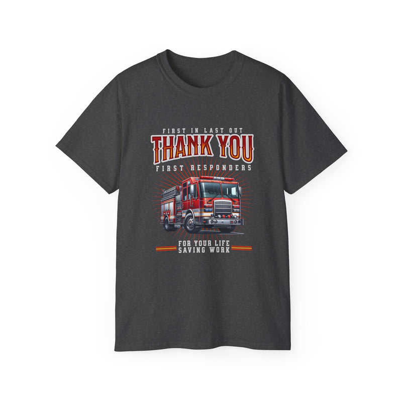 Thank You First Responders Unisex Ultra Cotton T-Shirt