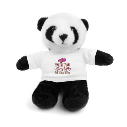 With You Every Step of the Way - Sympathy Stuffed Animals with Tee