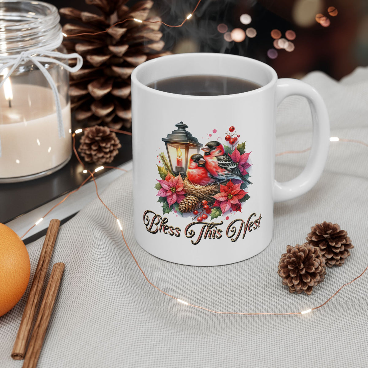 Bless This Nest Coffee Mug