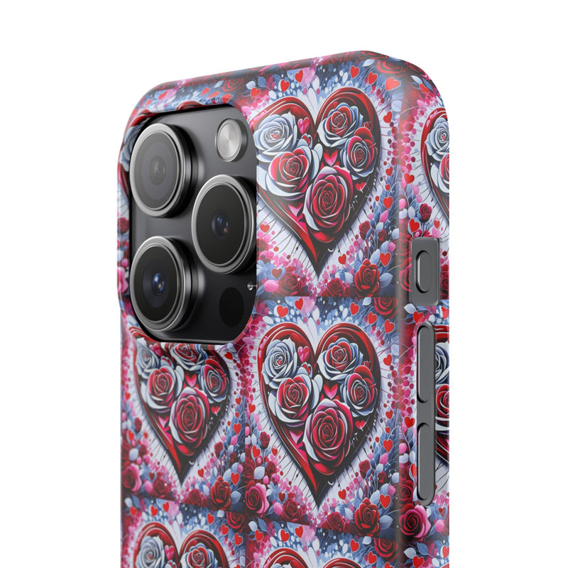 Rose Heart - Slim Phone Case