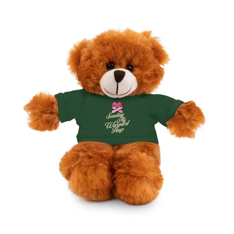 Sending My Warmest Hugs - Sympathy Stuffed Animals with Tee