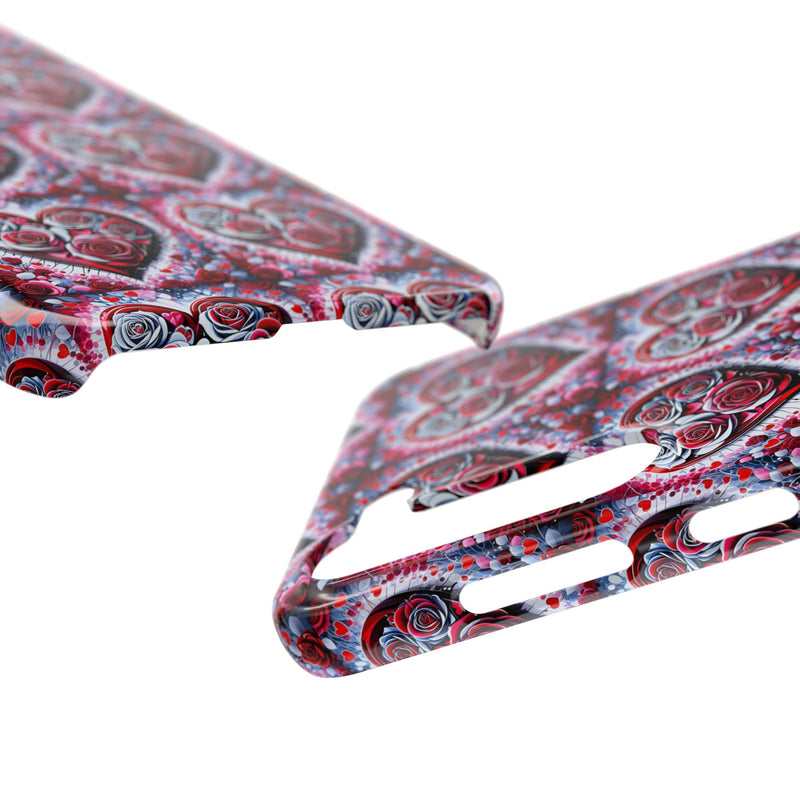 Rose Heart - Slim Phone Case